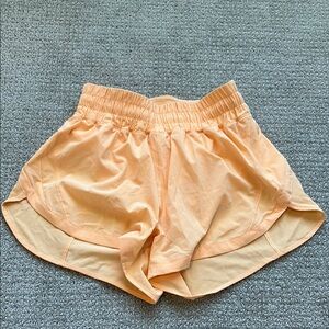 lululemon athletica track that 3 inch Women's Athletic Shorts. Size 6.